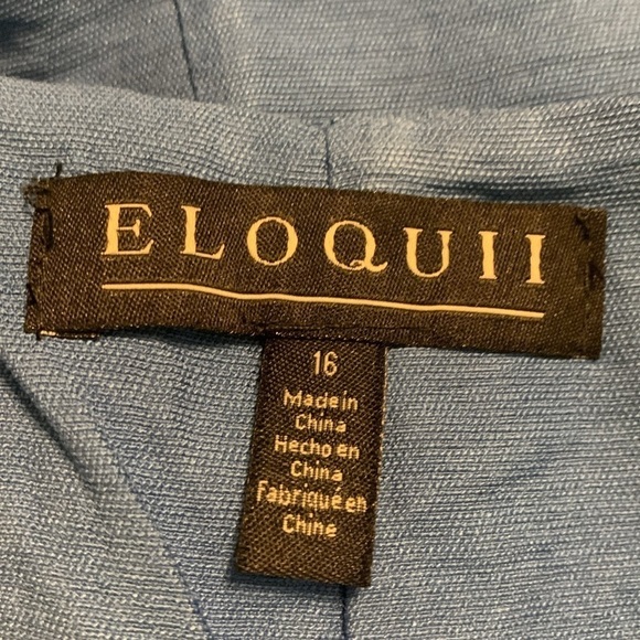 Eloquii Puff Sleeve Plus Mini Dress - Picture 7 of 10